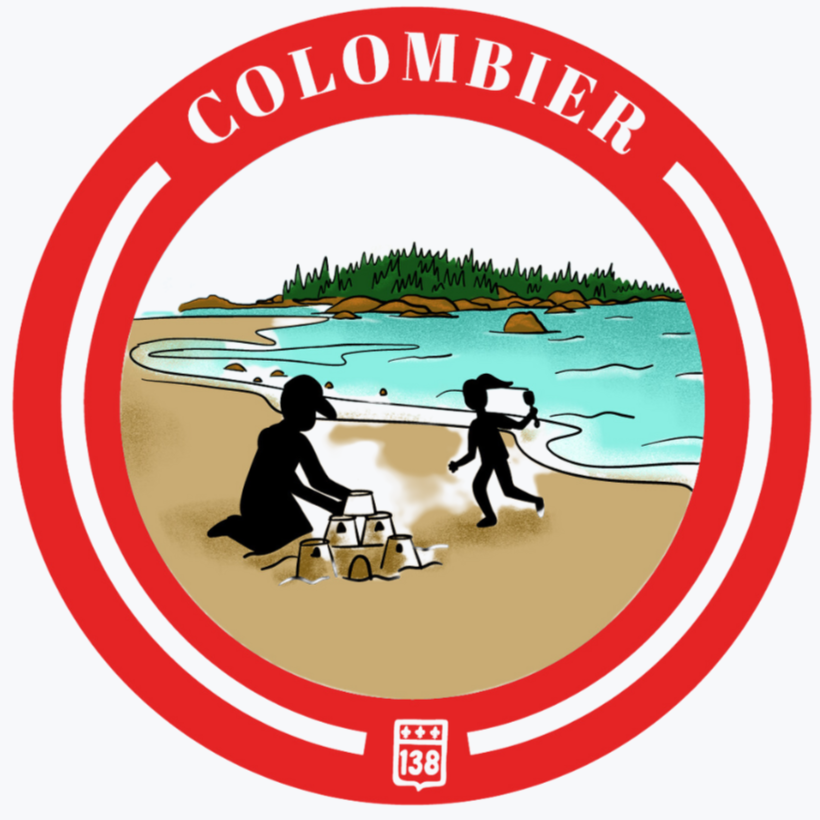 Autocollant Colombier