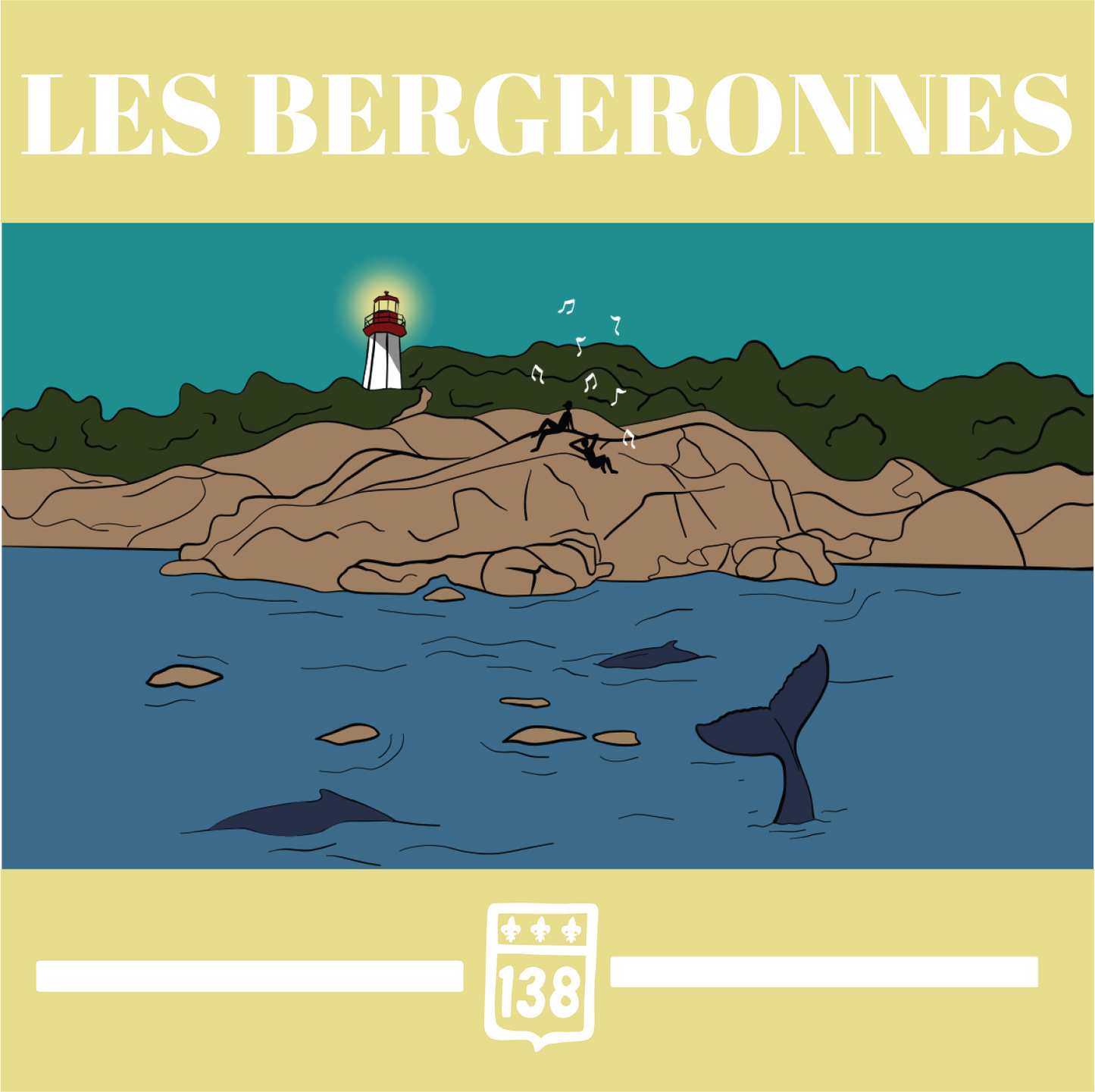 Autocollant Bergeronnes