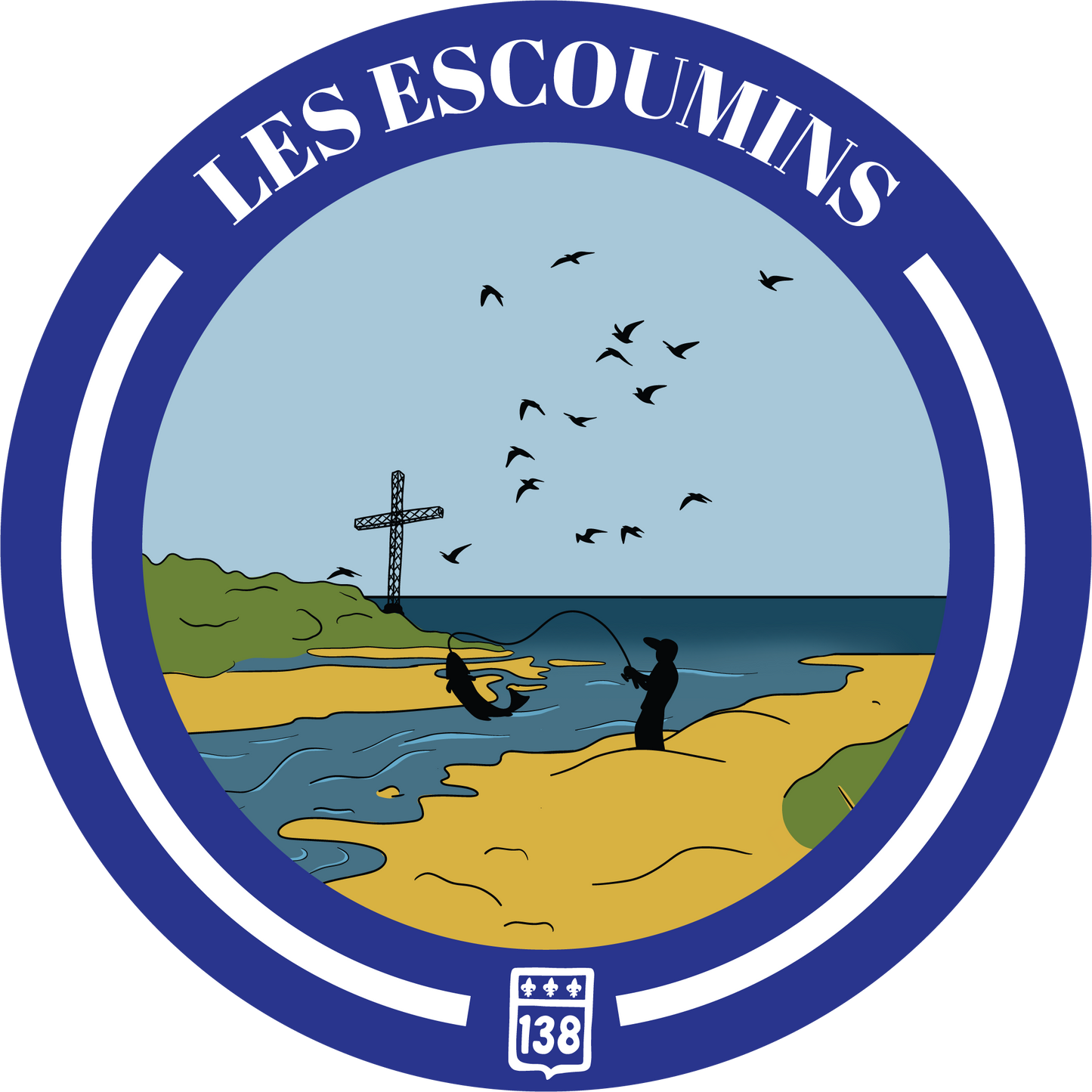 Autocollant Escoumins