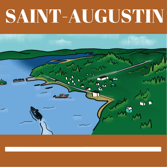 Autocollant Saint-Augustin