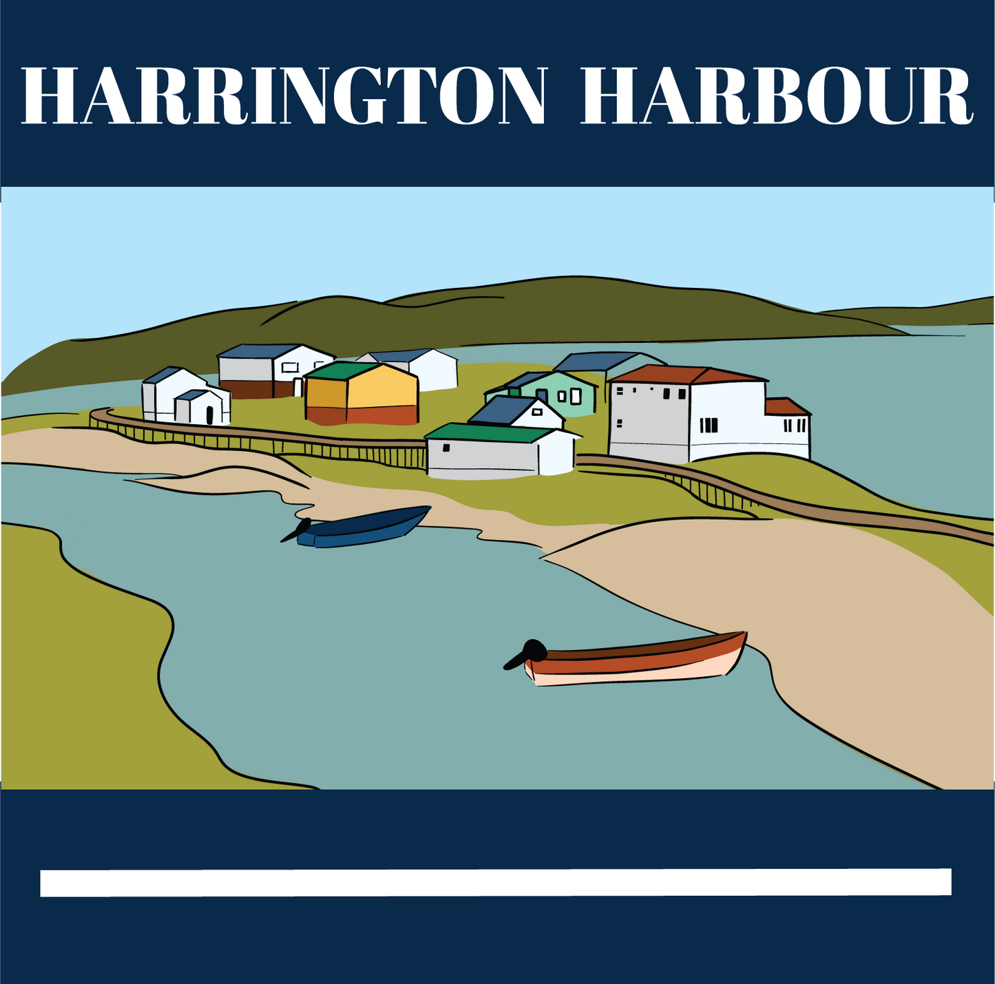 Autocollant Harrington Harbour